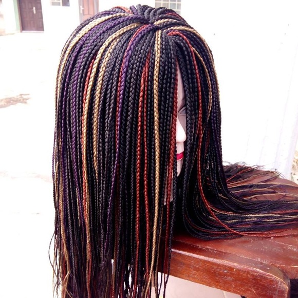 Multiple color braiding wigs - Picture 1 of 2
